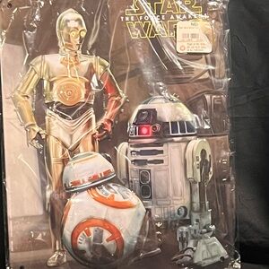 Star Wars Gold and Silver Droids Poster